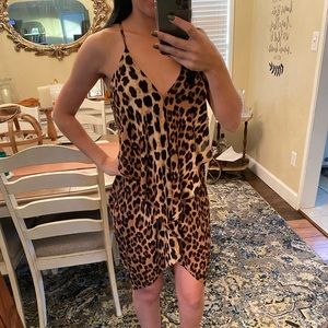 Leopard print dress